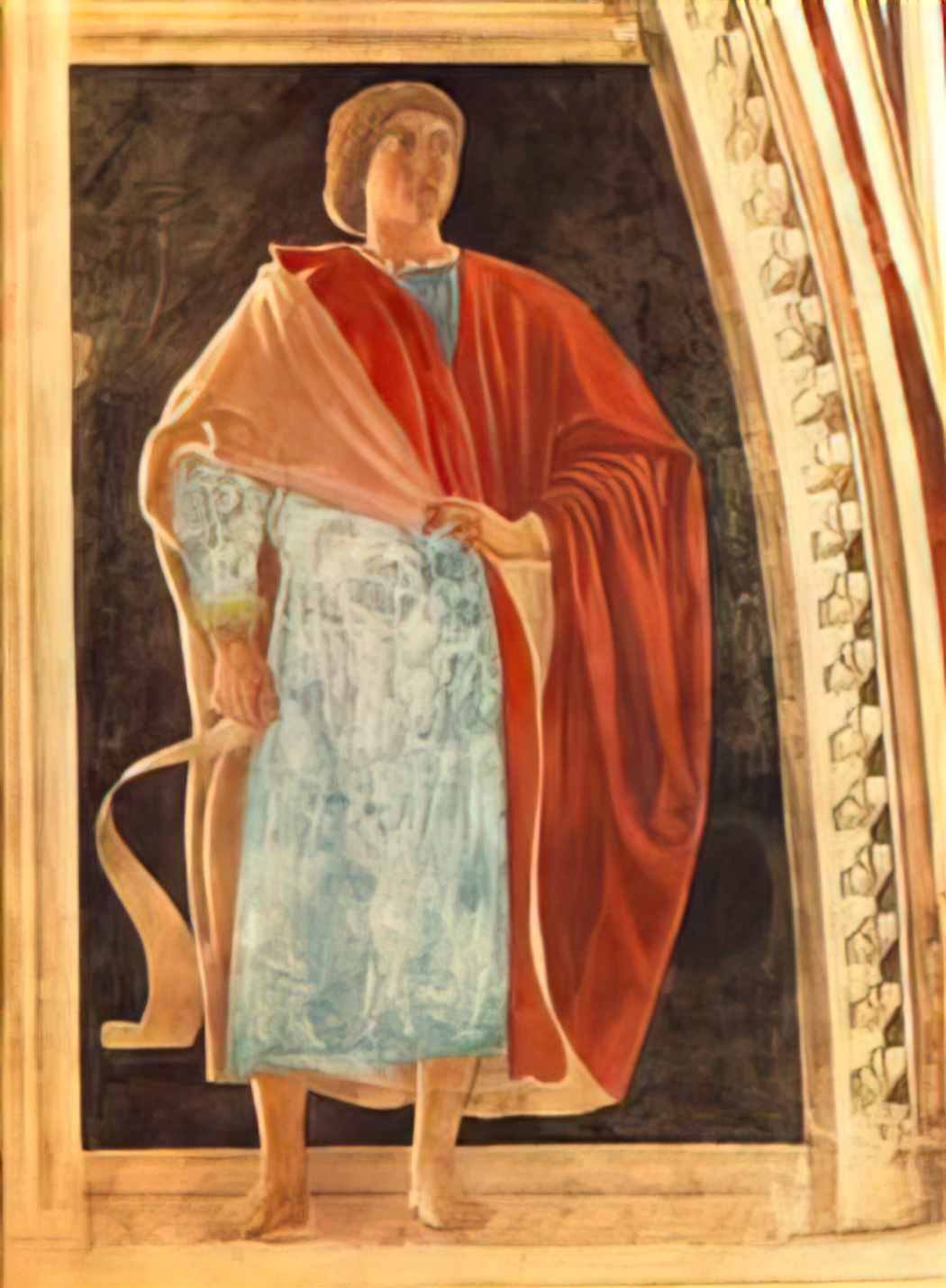 Piero della Francesca prophet 1(1) Art A4 Photo Print