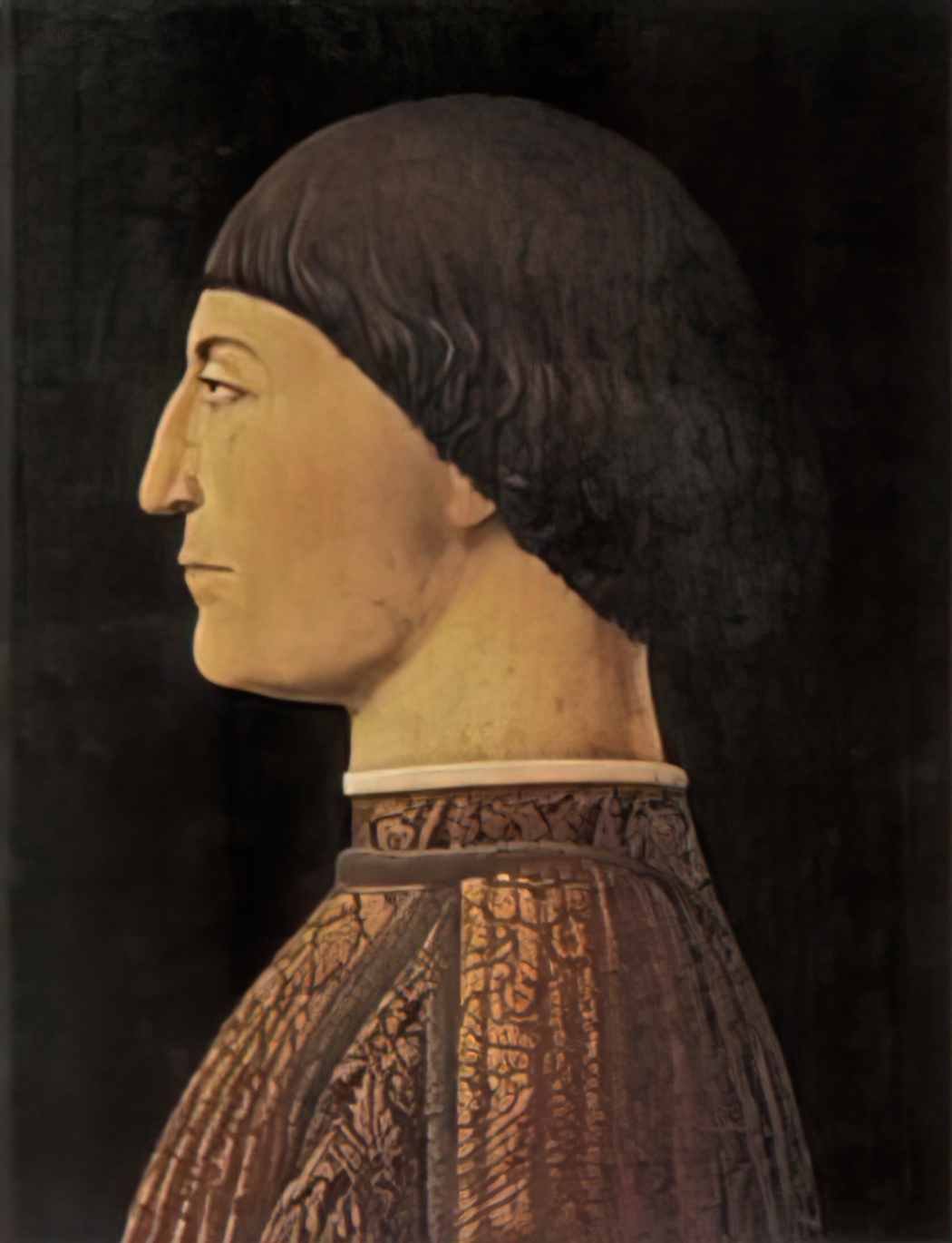 Piero della Francesca sigismondo malatesta 1451(1) Art A4 Photo Print