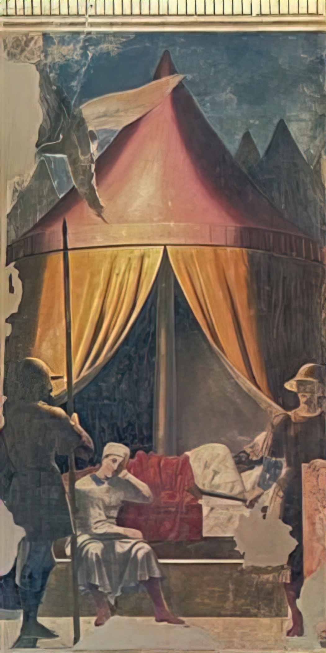 Piero della Francesca the dream of constantine 1464(1) Art A4 Photo Print