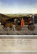 Piero della Francesca triumph of battista sforza Art A4 Photo Print