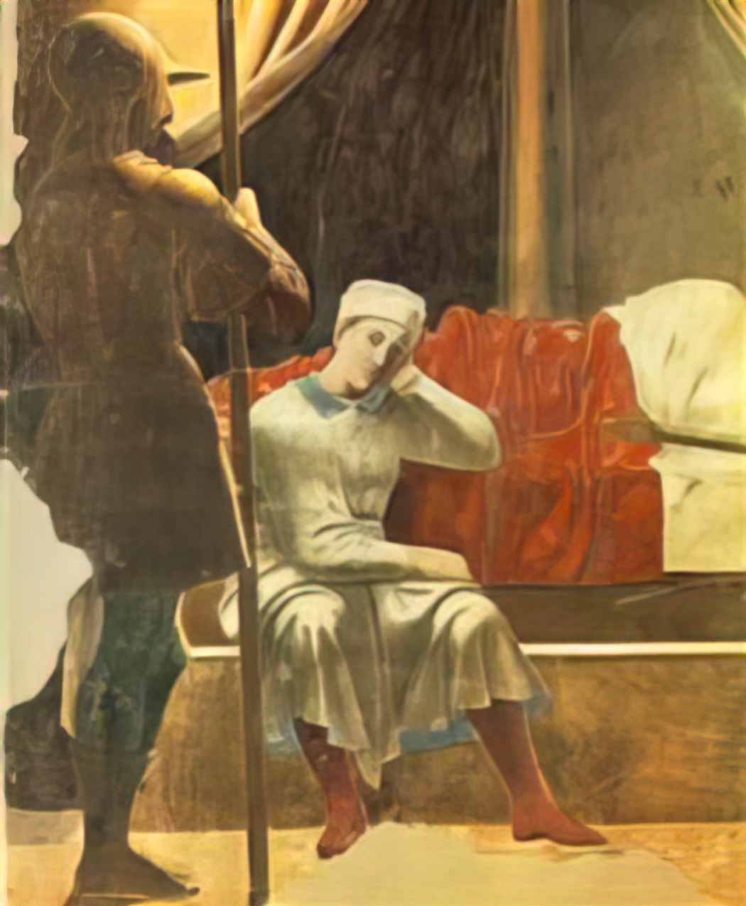 Piero della Francesca vision of constantine detail(1) Art A4 Photo Print