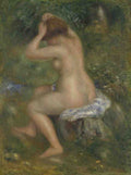 Pierre Auguste Renoir A Bather A4 Photo Print