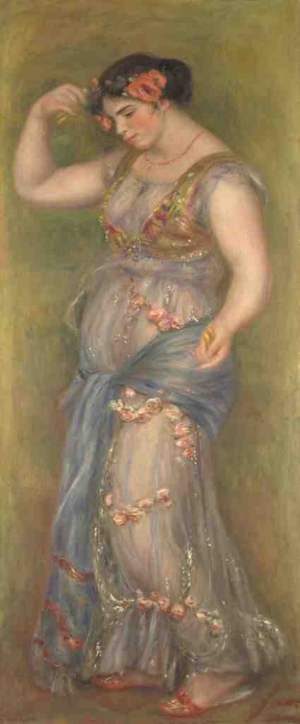 Pierre Auguste Renoir Dancing Girl with Castanets A4 Photo Print