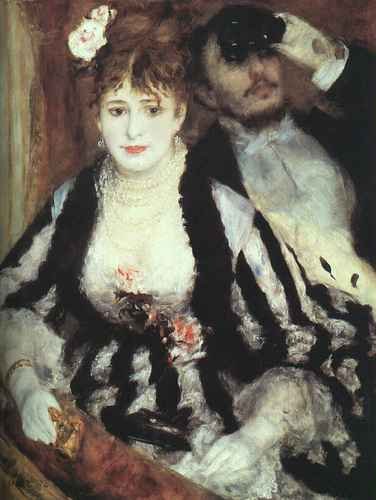 Pierre Auguste Renoir La Loge CGF A4 Photo Print