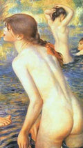 Pierre Auguste Renoir The Bathers detail CGF A4 Photo Print