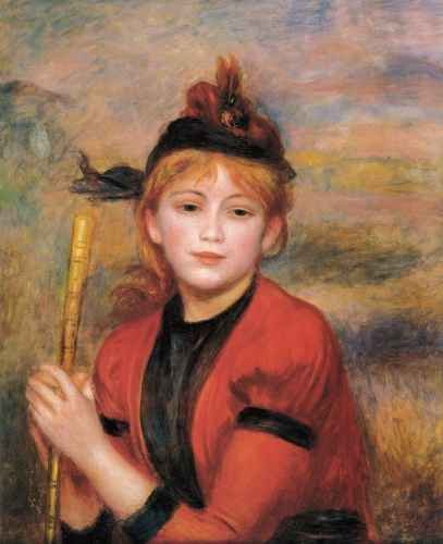 Pierre Auguste Renoir The Rambler A4 Photo Print