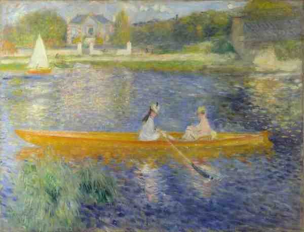 Pierre Auguste Renoir The Skiff (La Yole) A4 Photo Print