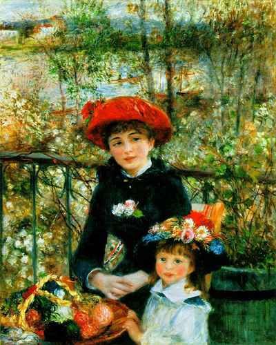 Pierre Auguste Renoir Two Sisters On the Terrace CGF A4 Photo Print