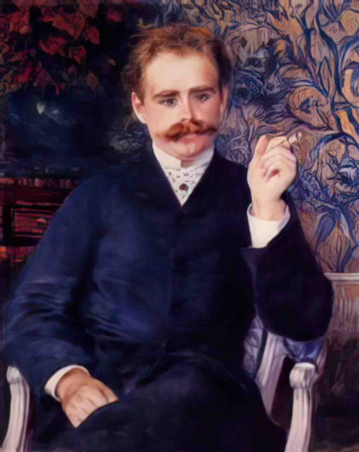 Pierre Auguste Renoir albert cahen d anvers 1881 Art A4 Photo Print