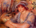 Pierre Auguste Renoir andree in blue andree heurschling Art A4 Photo Print