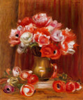 Pierre Auguste Renoir anemones 1909 Art A4 Photo Print