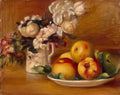 Pierre Auguste Renoir apples and flowers 1896 Art A4 Photo Print