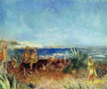 Pierre Auguste Renoir arabs by the sea Art A4 Photo Print