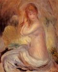 Pierre Auguste Renoir bather 1 Art A4 Photo Print