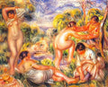 Pierre Auguste Renoir bathers 1916 Art A4 Photo Print