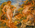 Pierre Auguste Renoir bathers Art A4 Photo Print