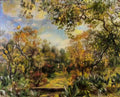Pierre Auguste Renoir beaulieu landscape 1893 Art A4 Photo Print