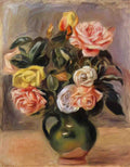 Pierre Auguste Renoir bouquet of roses 2 Art A4 Photo Print