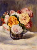 Pierre Auguste Renoir bouquet of roses Art A4 Photo Print