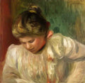 Pierre Auguste Renoir bust of a girl 1900 Art A4 Photo Print
