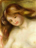 Pierre Auguste Renoir bust of a young nude 1903 Art A4 Photo Print