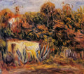 Pierre Auguste Renoir cabin with aloe plants Art A4 Photo Print