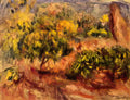 Pierre Auguste Renoir cagnes landscape 1919 Art A4 Photo Print