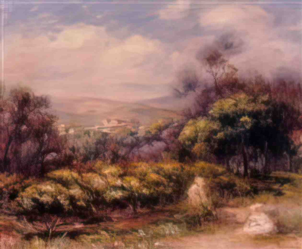 Pierre Auguste Renoir cagnes landscape 3 Art A4 Photo Print