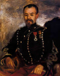 Pierre Auguste Renoir captain edouard bernier 1871 Art A4 Photo Print