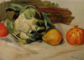 Pierre Auguste Renoir cauliflower and pomegranates Art A4 Photo Print