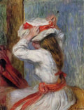 Pierre Auguste Renoir child s head Art A4 Photo Print