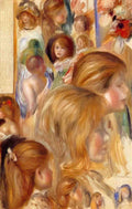 Pierre Auguste Renoir children s heads Art A4 Photo Print