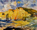 Pierre Auguste Renoir cliffs 1883 Art A4 Photo Print