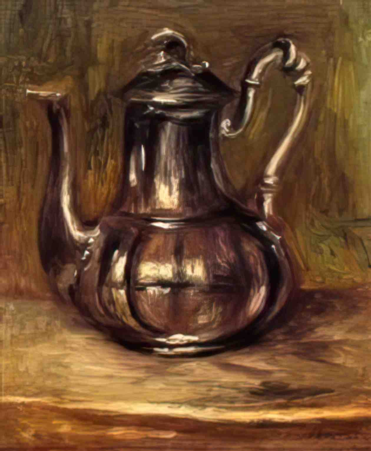 Pierre Auguste Renoir coffee pot Art A4 Photo Print