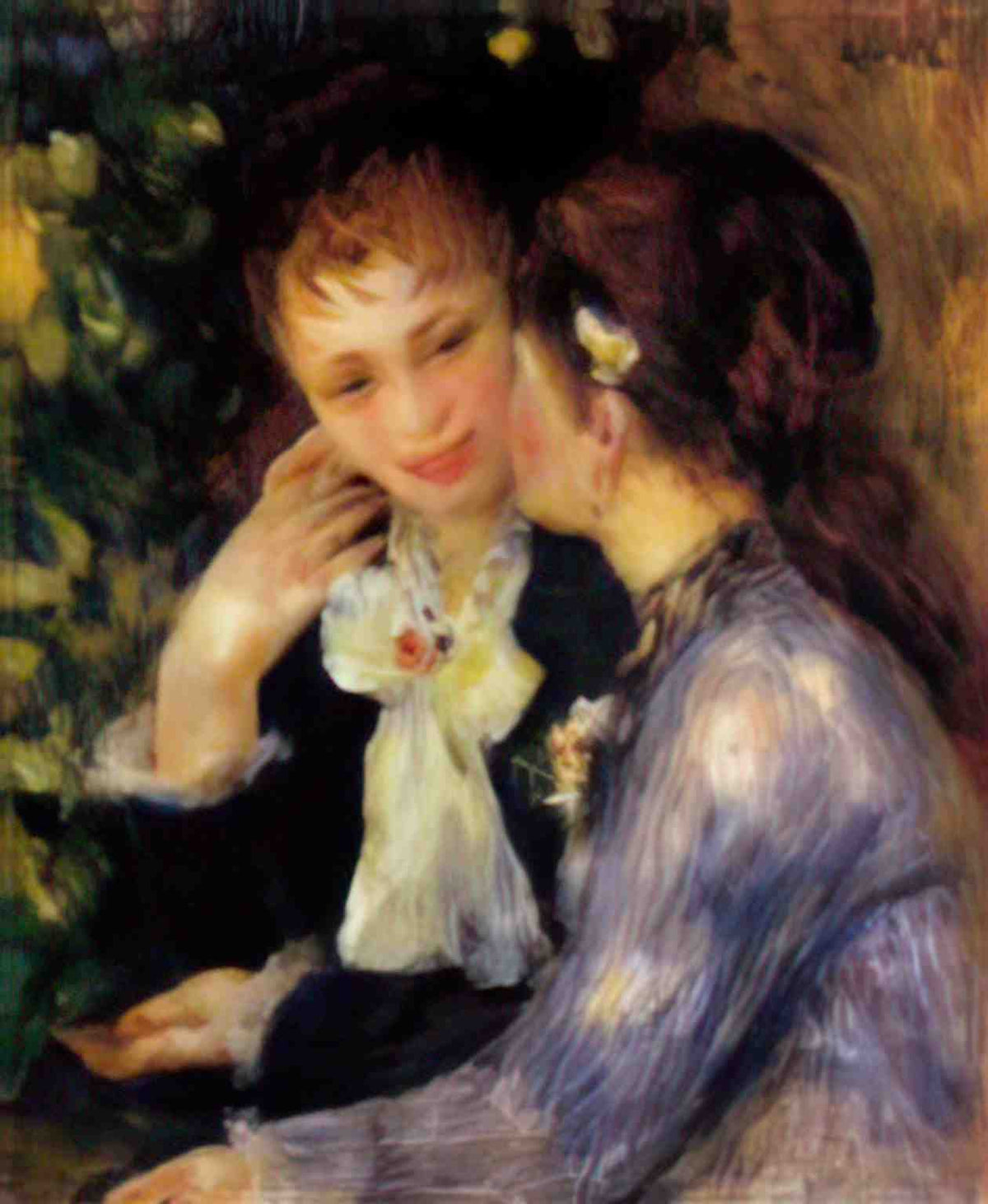 Pierre Auguste Renoir confidences 1878 Art A4 Photo Print