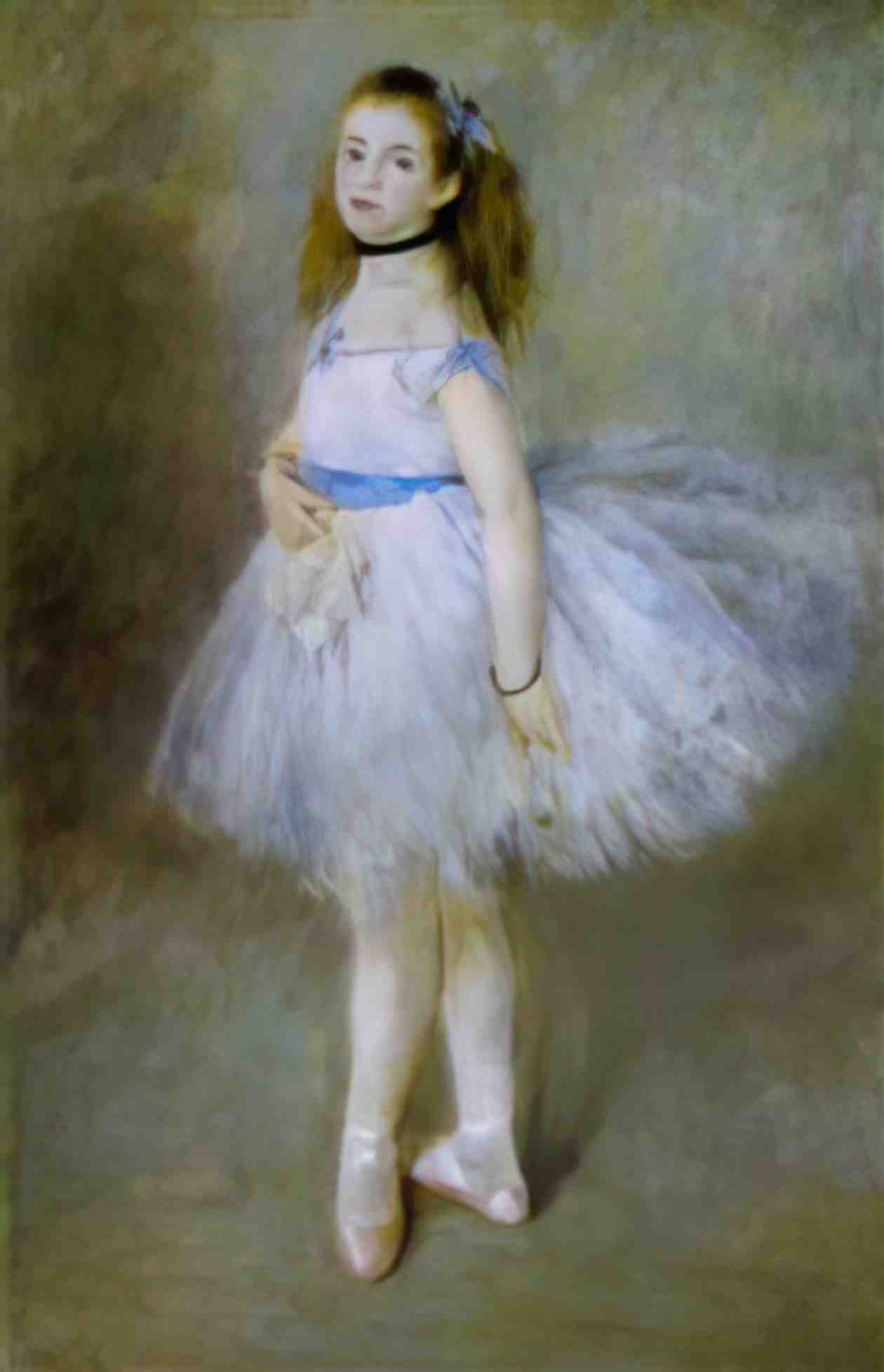 Pierre Auguste Renoir dancer 1874 Art A4 Photo Print