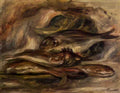 Pierre Auguste Renoir fish Art A4 Photo Print