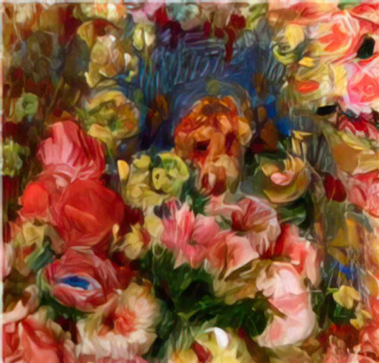 Pierre Auguste Renoir flowers 1902 Art A4 Photo Print