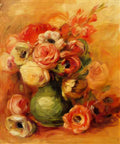 Pierre Auguste Renoir flowers Art A4 Photo Print