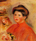 Pierre Auguste Renoir gabrielle at her window 1907 Art A4 Photo Print