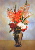 Pierre Auguste Renoir gladioli Art A4 Photo Print