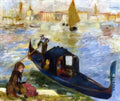 Pierre Auguste Renoir gondola 1881 Art A4 Photo Print