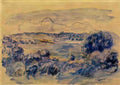 Pierre Auguste Renoir guernsey landscape Art A4 Photo Print
