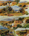 Pierre Auguste Renoir houses at cagnes 1905 1 Art A4 Photo Print