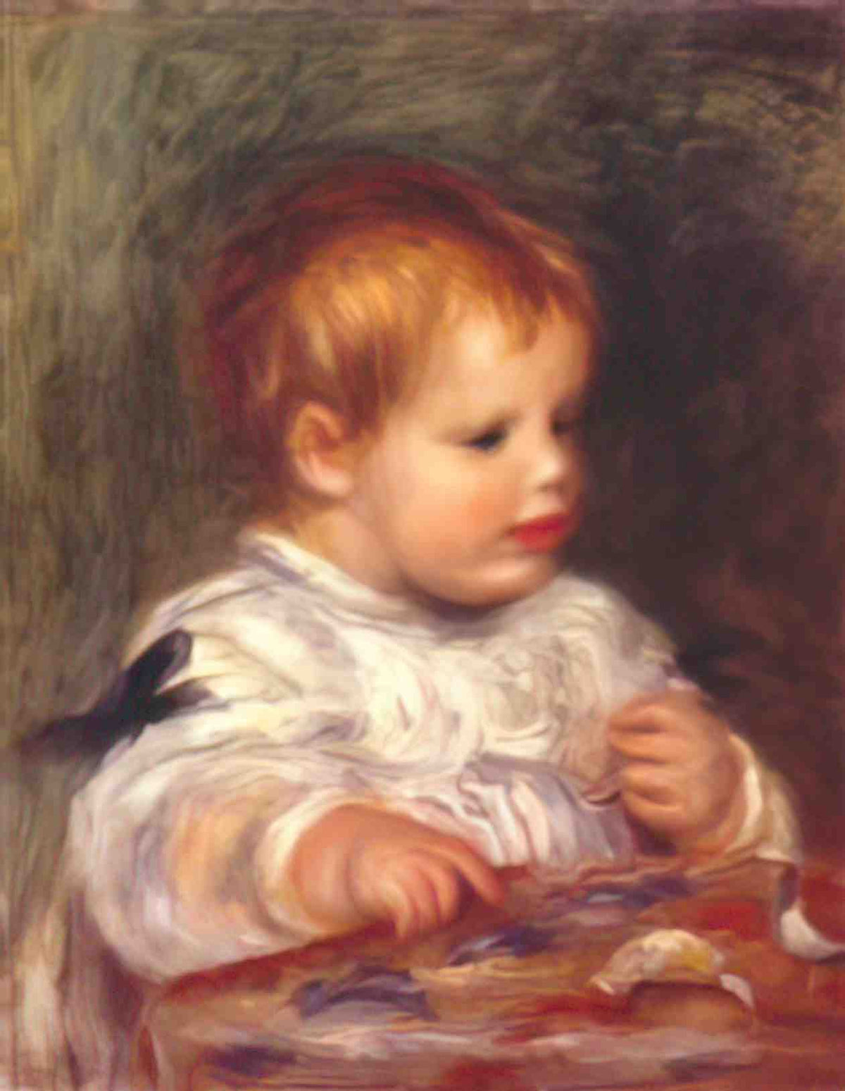 Pierre Auguste Renoir jacques fray as a baby 1904 Art A4 Photo Print