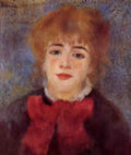 Pierre Auguste Renoir jeanne samary 1877 Art A4 Photo Print