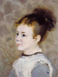 Pierre Auguste Renoir jeanne sisley 1875 Art A4 Photo Print