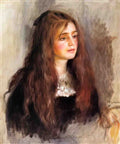 Pierre Auguste Renoir julie manet 1894 Art A4 Photo Print