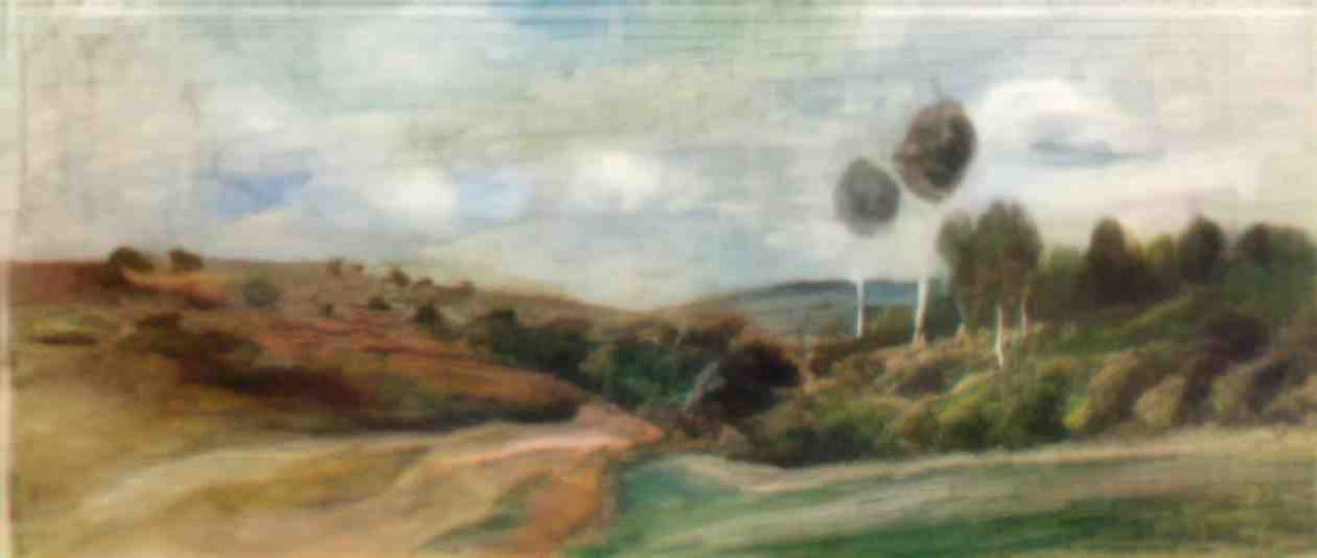 Pierre Auguste Renoir landscape 11 Art A4 Photo Print
