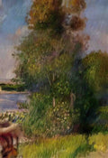 Pierre Auguste Renoir landscape 14 Art A4 Photo Print
